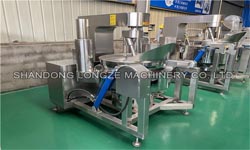 Bean paste and fillings cooking mixer factory