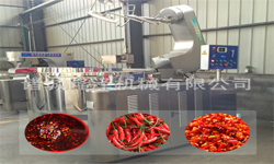 Stir fry pot with date paste filling_ Introduction of automatic vacuum filling mixer