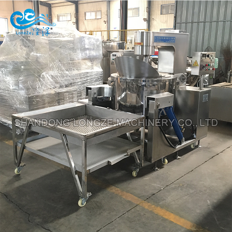 part of industrial automatic spherical popcorn machine production line 