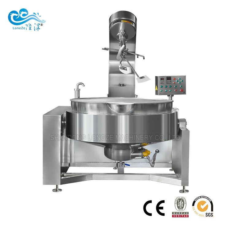 Industrial Automatic Sugar Cooking Mixer Machine