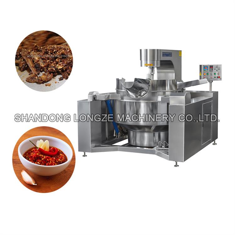 Industrial Sugar Cooking Pots With Mixer/Jam Jacketed Kettle Cooker With Agitator
