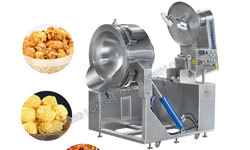 Automated Batch Popcorn Production And Popcorn Coating Line