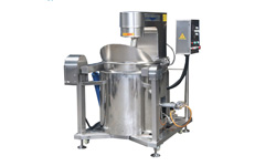 What are the characteristics of the gas spherical popcorn machine