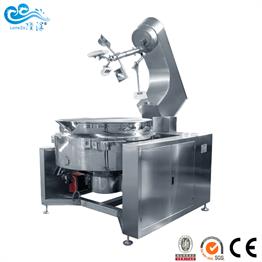 Gas Heating Cooking Mixer Machine For Salad