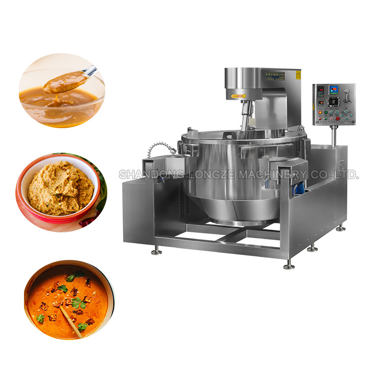 Full Automatic Gas Heating Bean Paste Cooking Machine