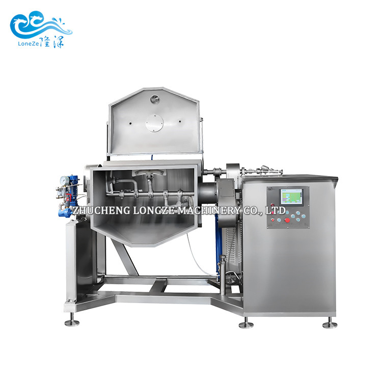 horizontal cooking mixer machine