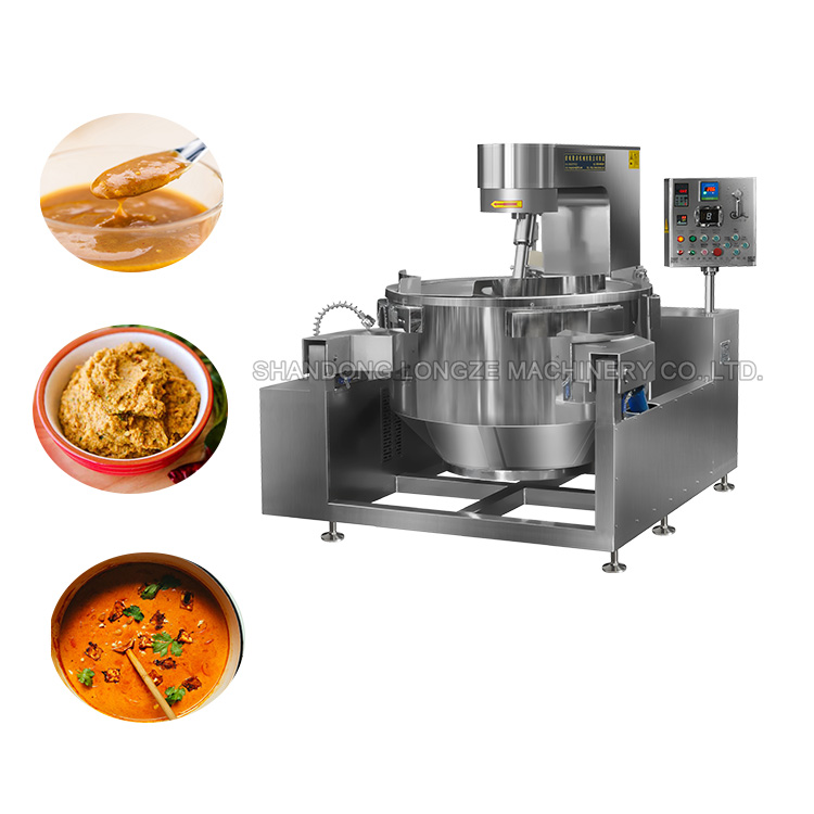 Curry Powder Sauce Cooking Mixer Machine