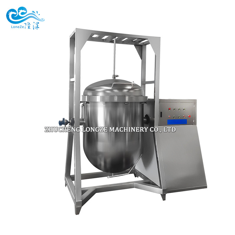 soy beans paste cooking machine,Longze cooking machine