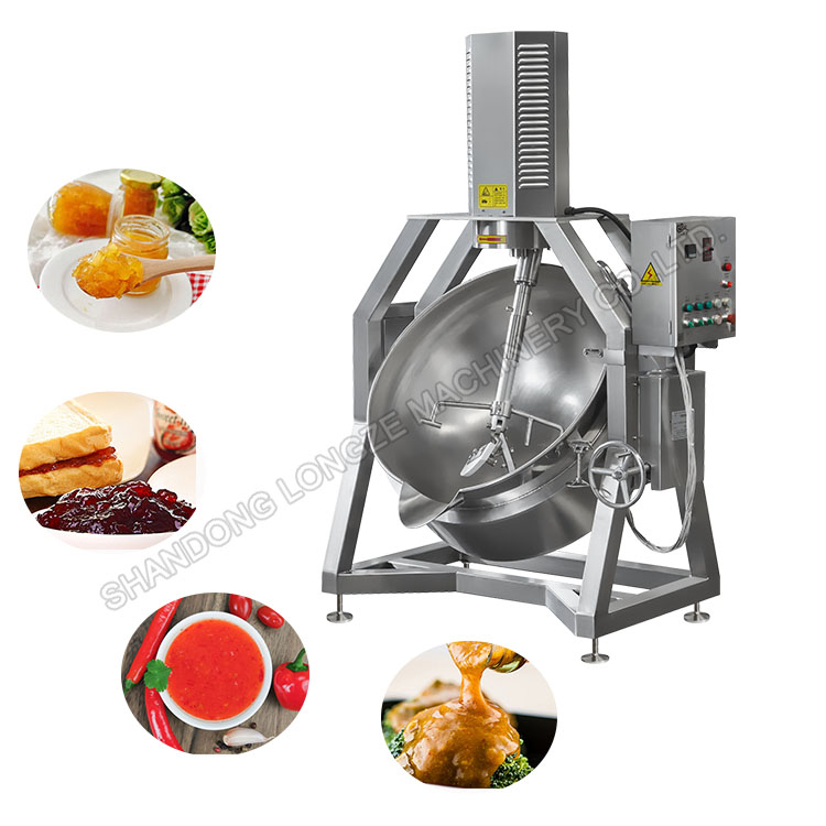 semi-automatic electromagnetic cooking mixers machine