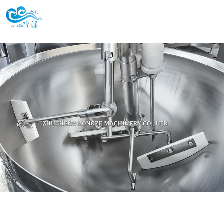 gas planetary sauce stirring cooker mixer machine