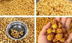 Large automatic ball shape popcorn production line manufacturer