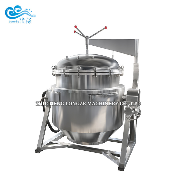 Vacuum cooking pot equipment