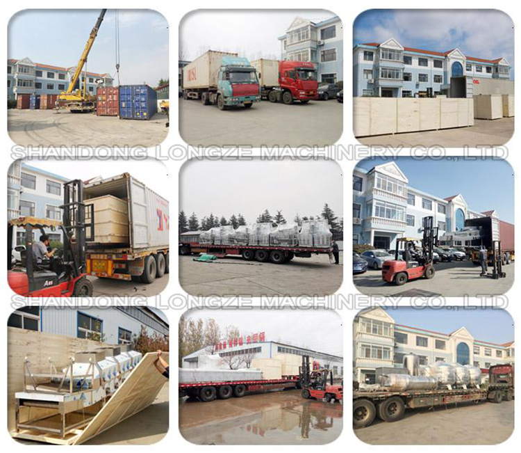 Shipment of Industrial Gas-Heating Cooking Mixer Machine