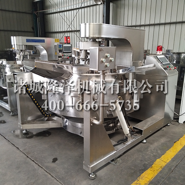 High viscosity automatic sauce mixing wok for large factory