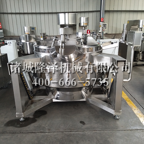 High viscosity automatic sauce mixing wok for large factory