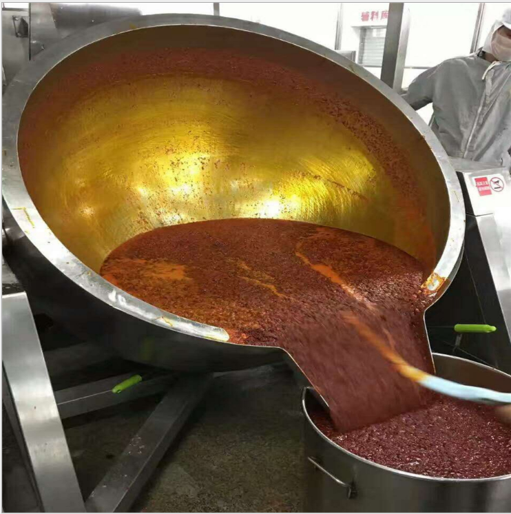 sauce stirring wok equipment