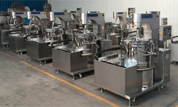 Full automatic spherical popcorn Machine introduction, large popcorn machine production line picture