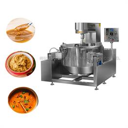 Full Automatic Curry Powder Sauce Cooking Mixer Machine