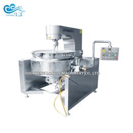 Automatic Gas heated Mustard Sauce Cooking Mixers Machine