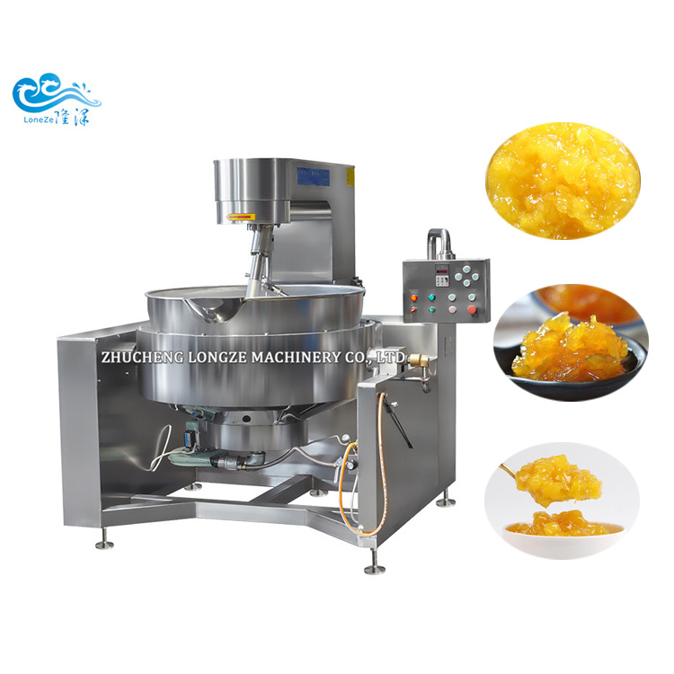 Fire Cooking Mixer Machine For Pineapple Jam