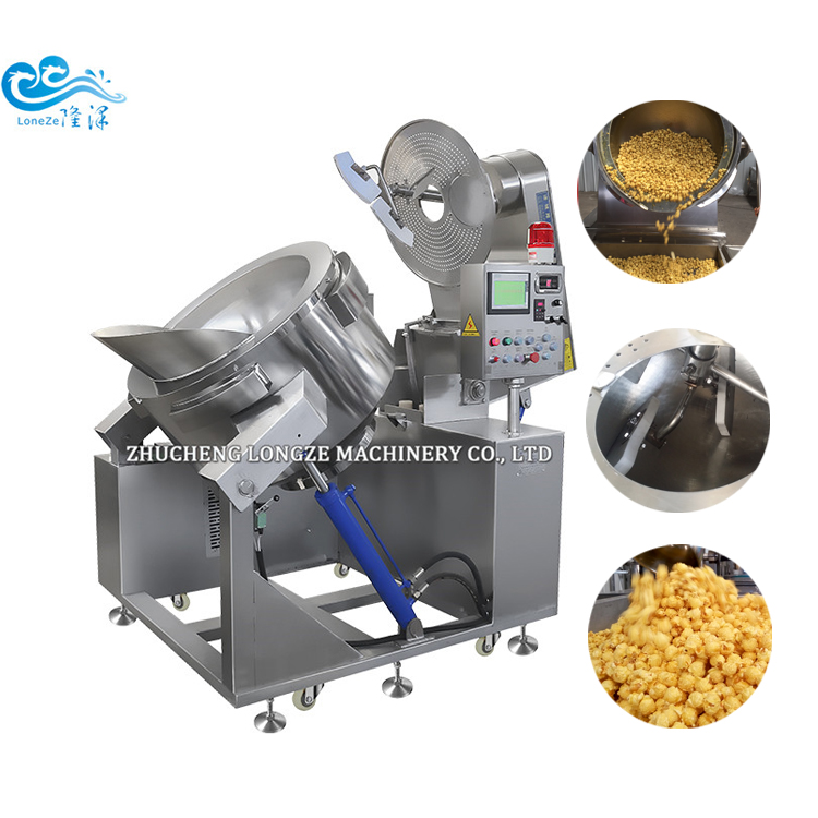 Popcorn Coating Machine/ball Shape Popcorn Machine
