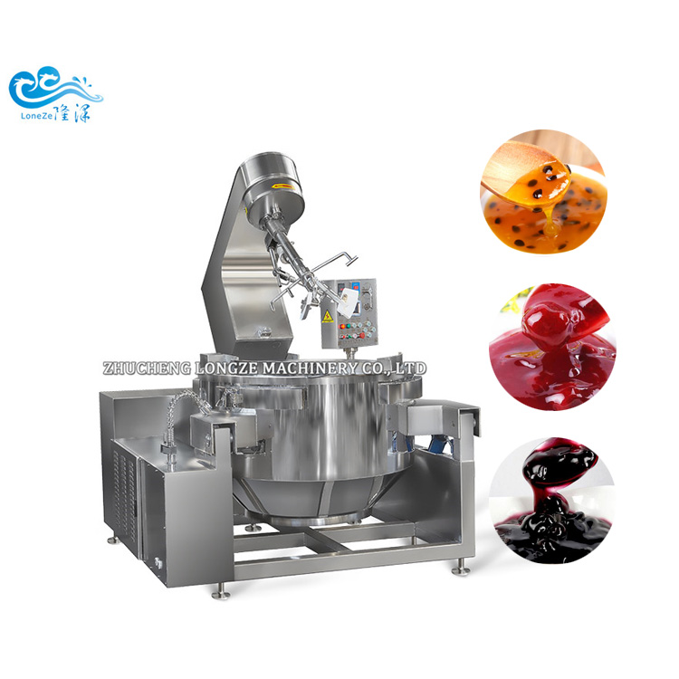 Industrial Porridge Cuisine Cooking Machine With Mixer| Automatic Cooking Machine