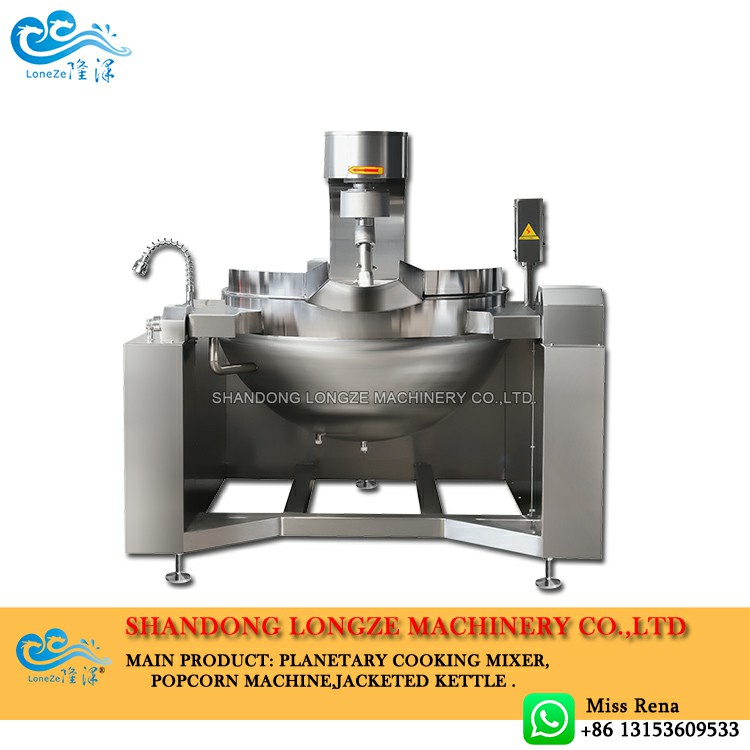 Planetary cooking mixers machine can be used for large batch processing in food factories