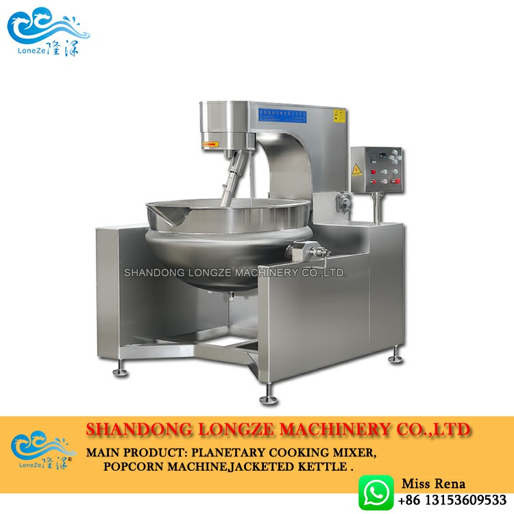 Planetary cooking mixers machine can be used for large batch processing in food factories
