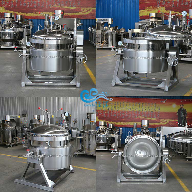 Industrial High Pressure Cookers are ideal for cooking and stewing meat, vegetables, legumes and cereals.