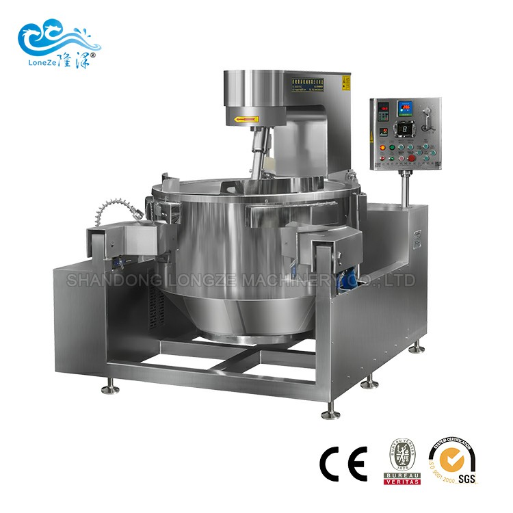 Industrial Wheat Flour Electromagnetic Stirring Cooking Machine