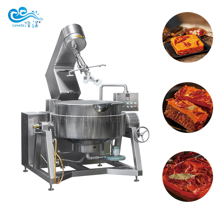 Hot Pot Condiment Produced By Industrial Automatic Hot Pot Condiment Cooking Machine