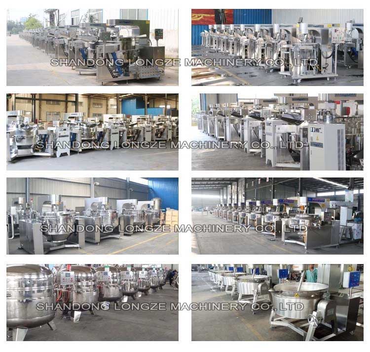 200L stuffing stirring cooking mixer machine,Sauce processing equipment