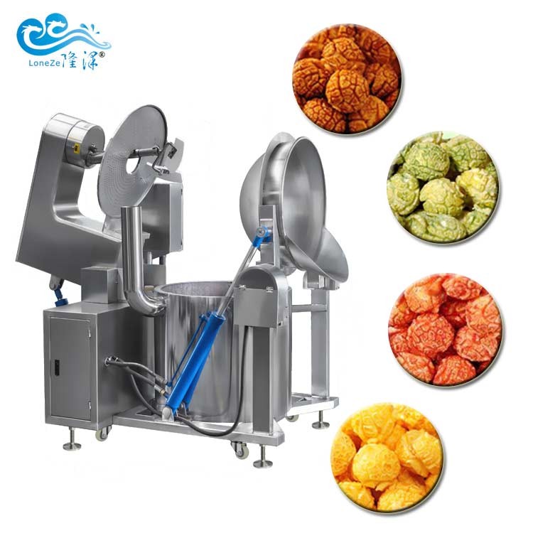 Longze's Industrial Gas Popcorn Machine Is Safe And Reliable 
