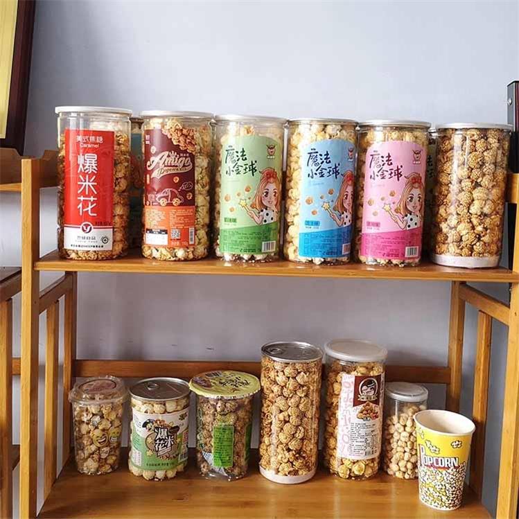 different kinds of popcorn produced by popcorn maker
